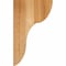 Ekena Millwork Carmel Rough Sawn Corbel, Western Red Cedar, 4"W x 6"D x 10"H COR04X06X10CAR00RWR - alternate 2